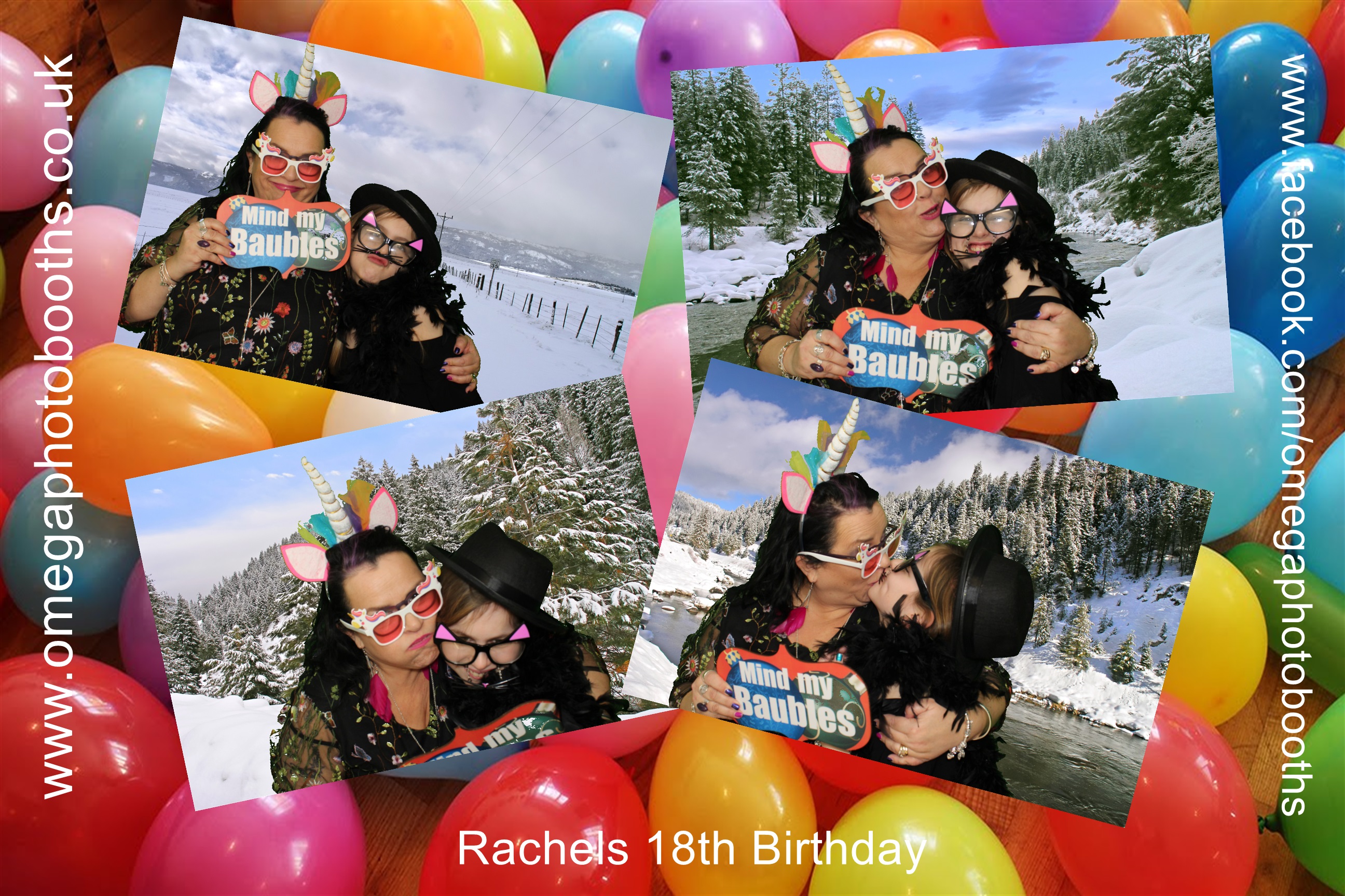 Rachel's 18th birthday and family Christmas get together | View more photos from the event at gallery.omegaphotobooths.co.uk/u/Omega-Photobooths/Rachels-18th-birthday-and-family-Christmas-get-together